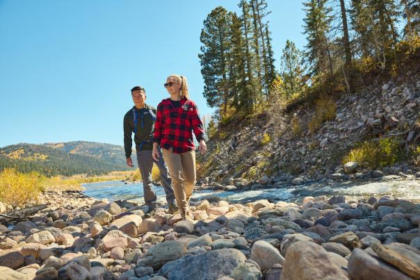 Hiking in the Lemon Reservoir Area During Fall