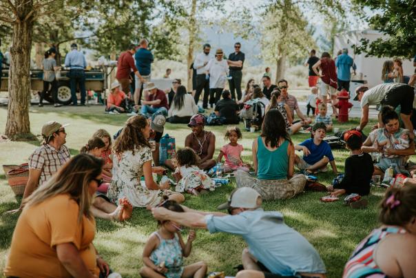 Music in the Mountains Event During Summer