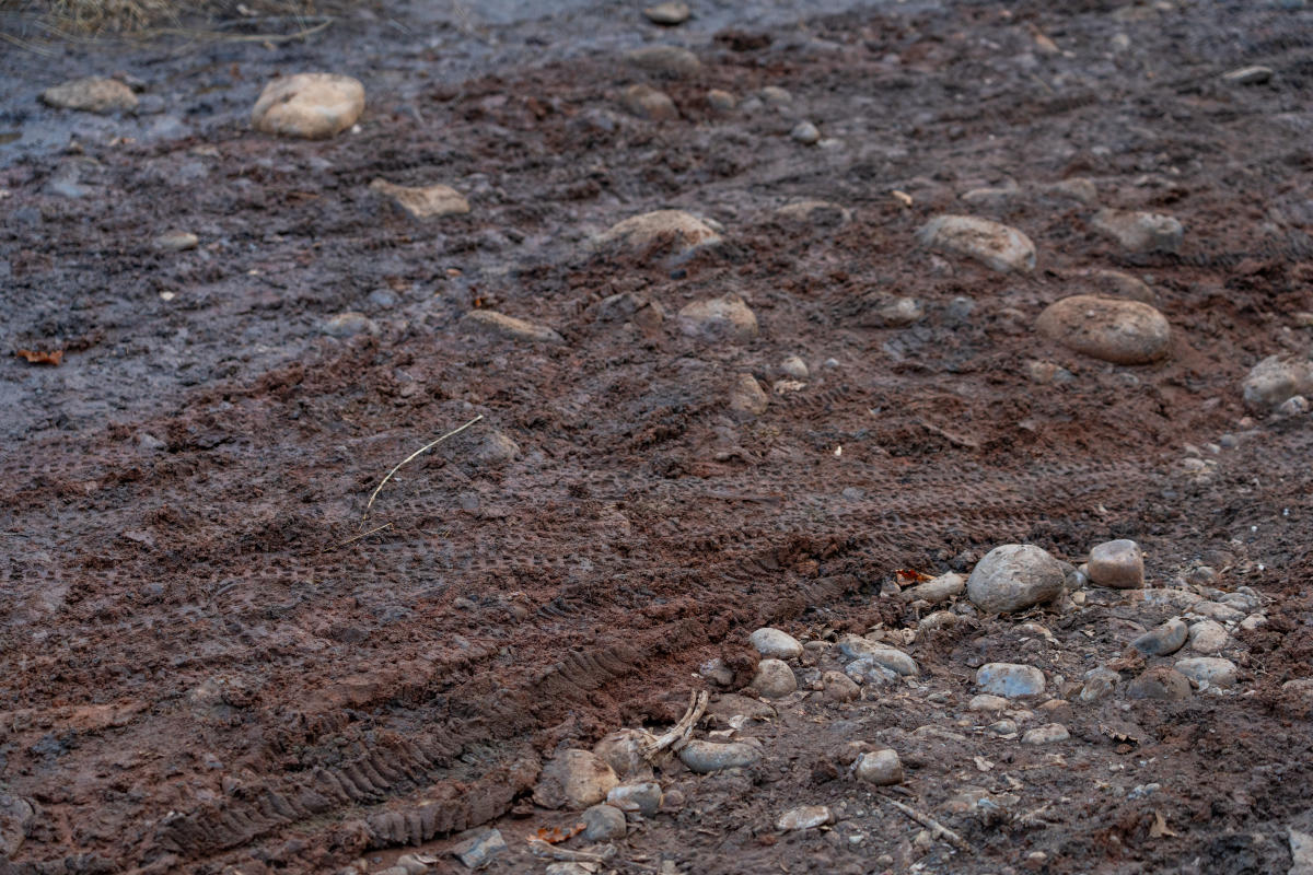 Muddy Trails During Spring at Horse Gulch