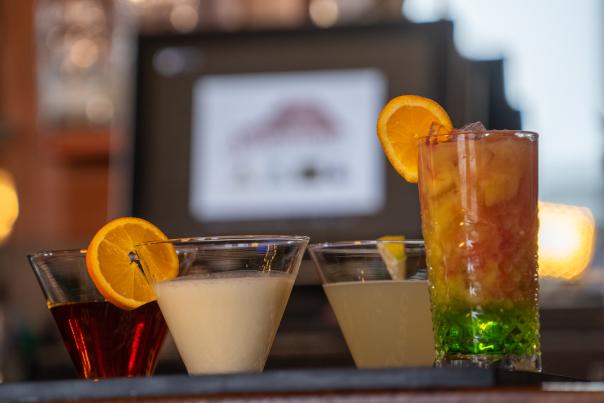 Drinks and Dinner at the Diamond Belle Saloon in the Strater