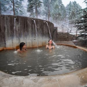 Durango Hot Springs During Winter